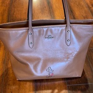 Coach Disney brown bag